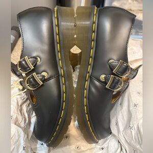 Dr. Martens Mary Jane 8065 Smooth Black Double Strap Size 9 New in Box